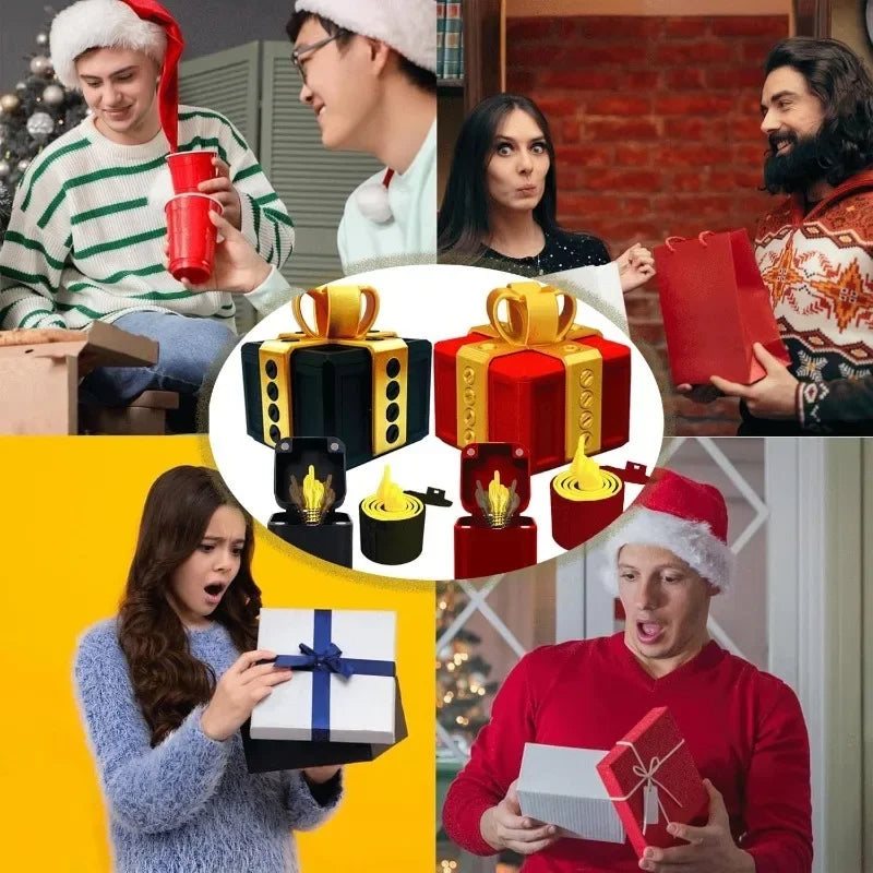 The Annoying Present with Middle Finger in A Box Gift Box with Screws
