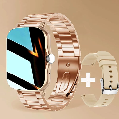LAXASFIT 2025 New Smart Watch for Men Women Gift Full Touch Screen