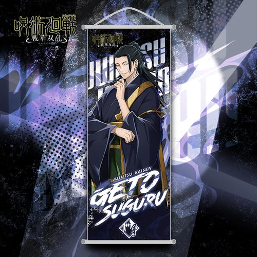 Jujutsu Kaisen Long Scroll Hanging Painting Gojo Satoru Poster Anime