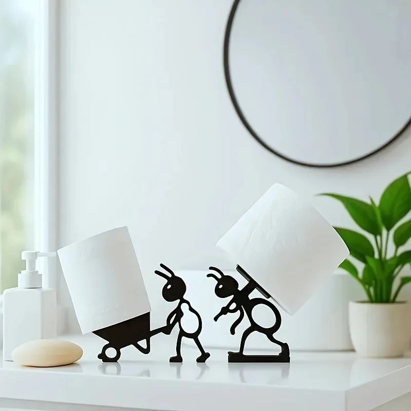 Cute Simple Animal Tissue Holder -Minimalist And Practical Paper Roll
