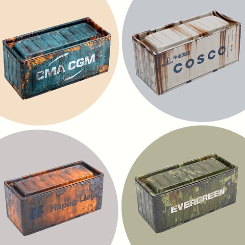Mini Iron Storage Box Miniature Storage Iron Box Creative Decoration