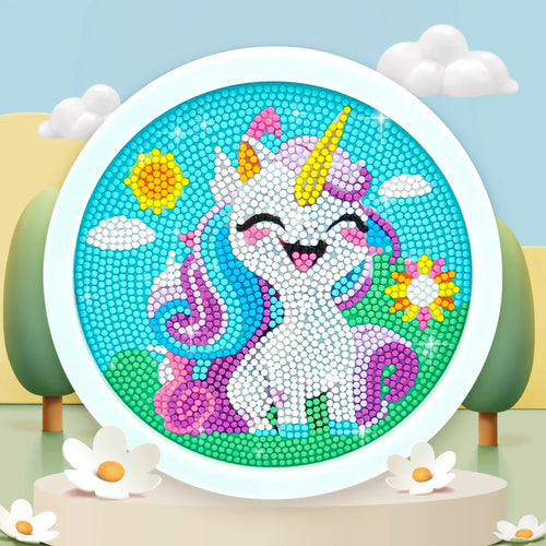 Diamond Painting Set Cute Unicorn Beginner Diamond Painting Set 5D DIY
