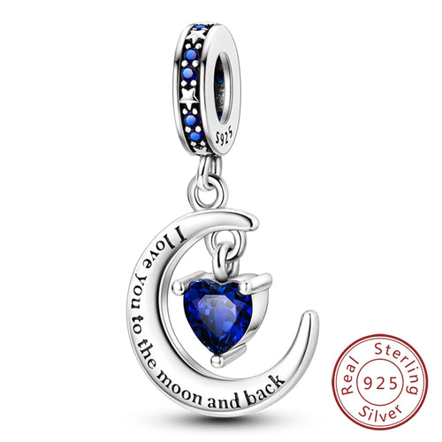Hot Sale Charm Bead Pendant 925 Sterling Silver Firefly Love Heart