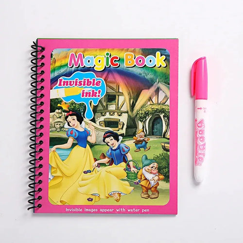 Frozen Disney Kids Puzzle Graffiti Painting Book Mickey Mouse Cars