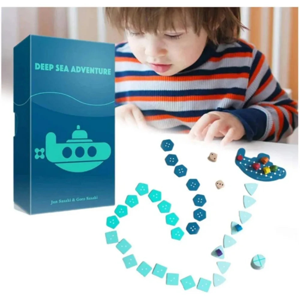 Deep Sea Adventure Board Game 2-6 Players Family Party Best Gift for