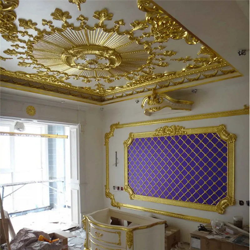 100 Pcs Sheets Pure 24K Gold Foil Leaf Anti-Aging Gilding For Food