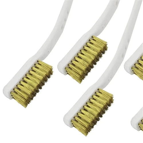 5Pcs Mini Rust Remover Paint Brushes Set for DIY Crafts Industrial