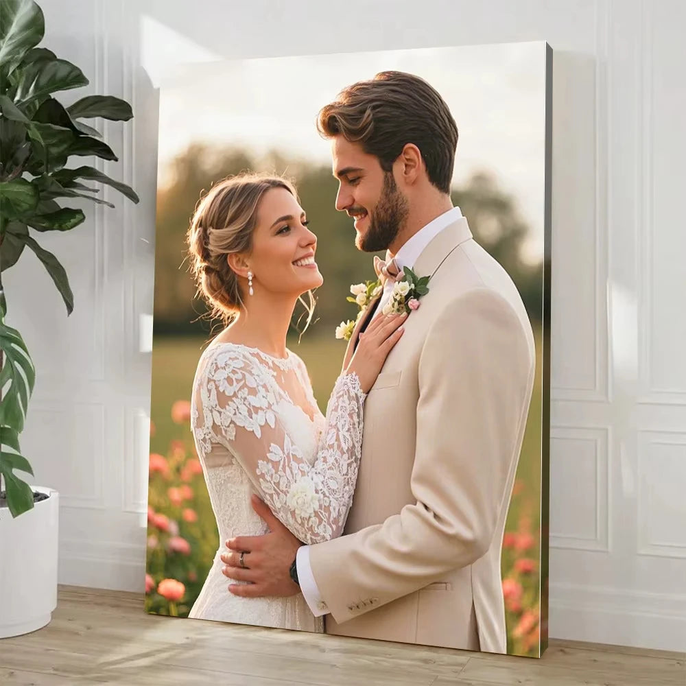 Personalized Custom Canvas Prints Photo Custom Poster for Family Life