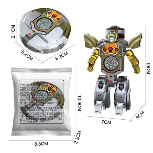 New 360 Rotating Ball Deformation Robot Fingertip Gyro Decompression