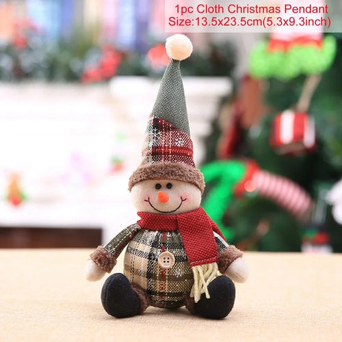 Telescopic Christmas Doll Merry Christmas Decorations For Home 2023
