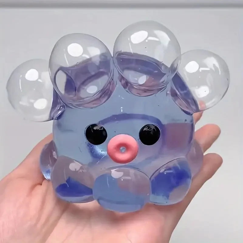 Homemade Bubble Octopus Squeeze Toy for Relax Fun Party & Birthday