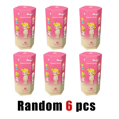 Hot Cartoon Angel Blind Box candy Doll Figuren Unboxing Fun Car