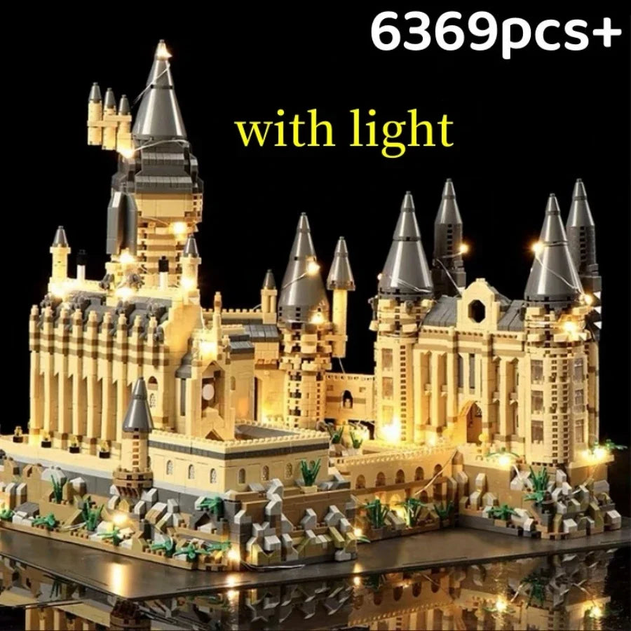 New Magic Hogwarts Castle Micro Building  Blocks Street View