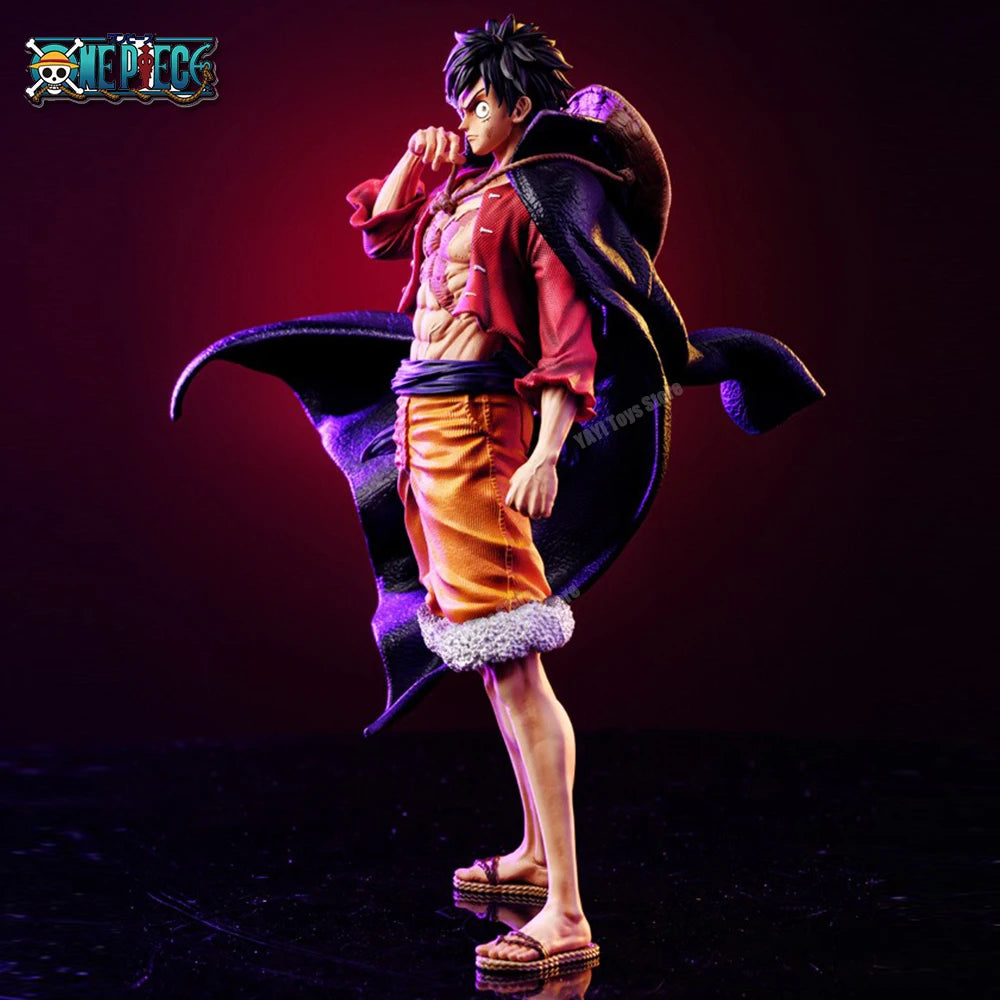 17Cm One Piece Anime Figures Monkey D Luffy Sun God Nika Action