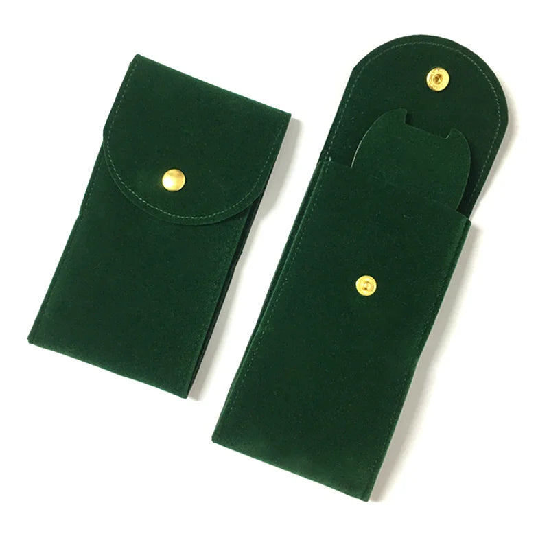 Embers Watch Bag Blue Black Green Watch Box Flannelette Gift Box