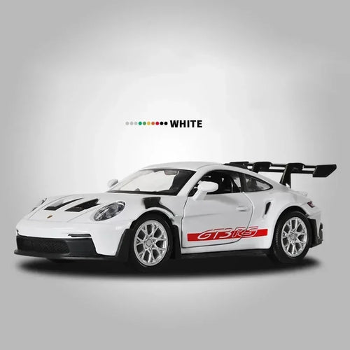 1:36 Porsche 911 GT3 RS Alloy Mini Car Model Racing Diecasts Metal Toy