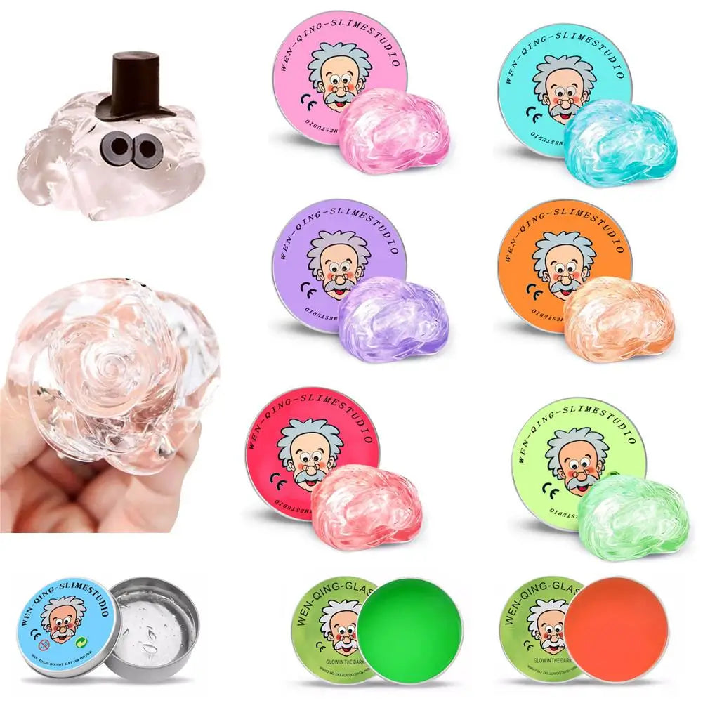 Colorful Non-Newtonian Liquid Decompression Toys Transparent Elastic