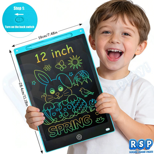 16/12/10.5/8.5Inch LCD Writing Tablet Color Drawing Board Doodle