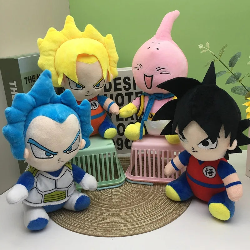 Dragon Ball Plush Toy for Children, Piccolo Goku, Super Saiyan,