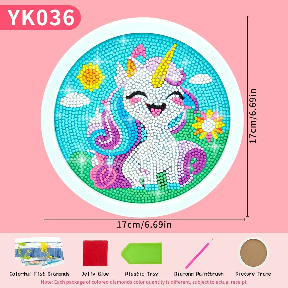 Diamond Painting Set Cute Unicorn Beginner Diamond Painting Set 5D DIY