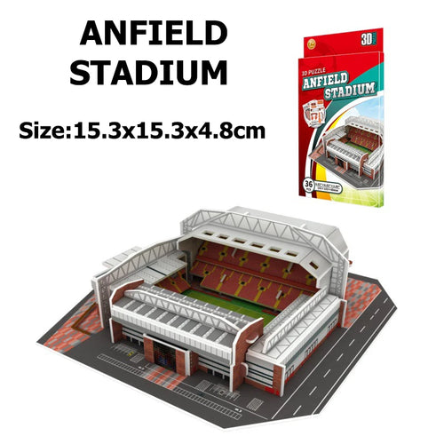 Miniature Football Field 3D DIY Puzzle World Famous Stadiums Models