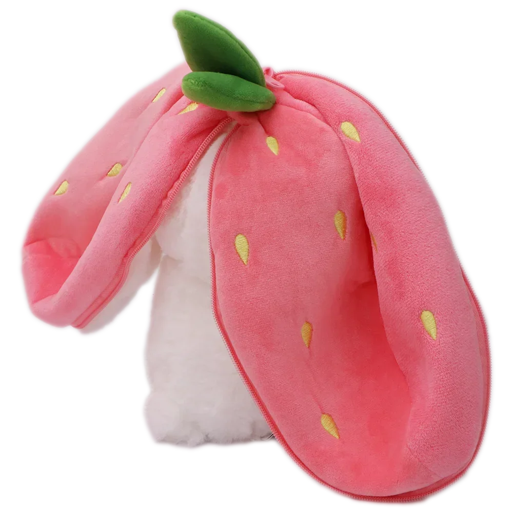 Fruit Rabbit Plush Pillow Toy - Cute Fruit-Shaped Stuffed Doll, 7.2