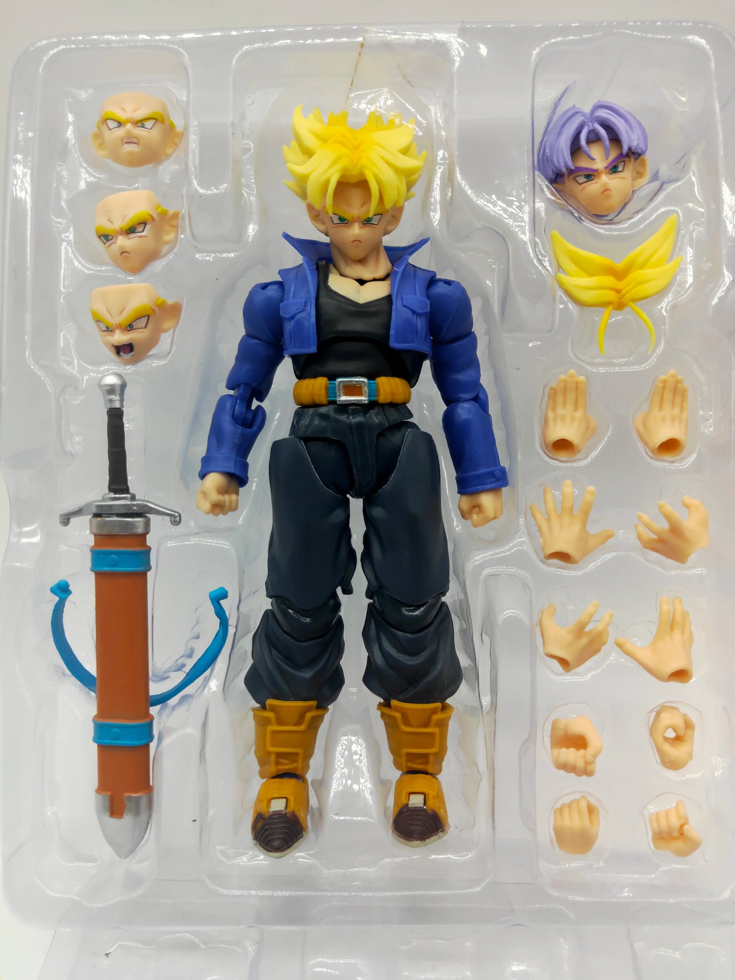 Anime Dragon Ball Z Figures Shf Super Saiyan Trunks Action Figure