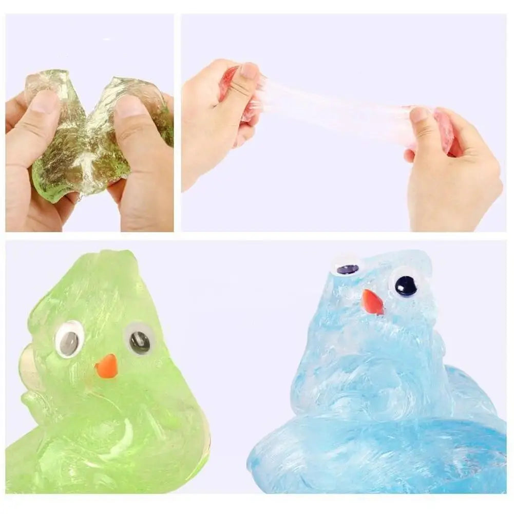 Colorful Non-Newtonian Liquid Decompression Toys Transparent Elastic