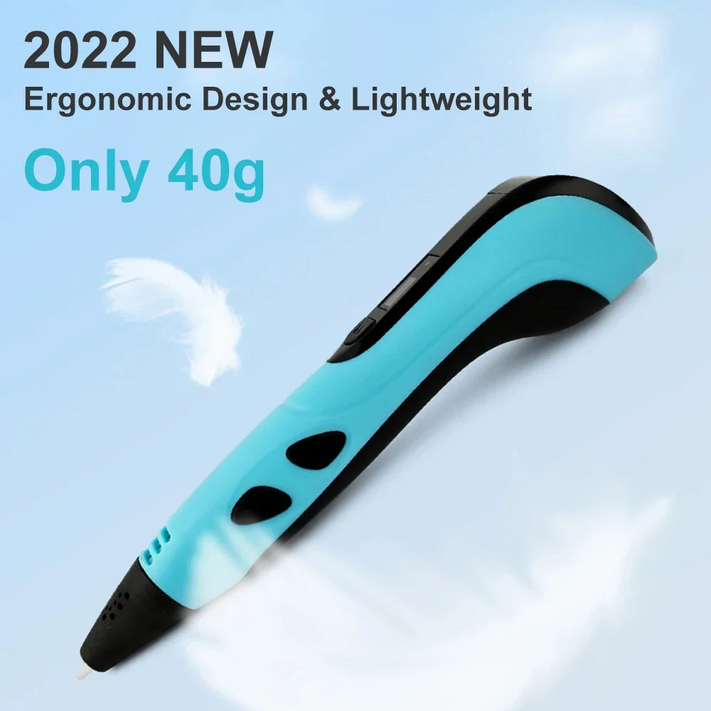 2022 NEW 3D Printing Pen 3d Pen Set for Kids Chidren Child's Birthday