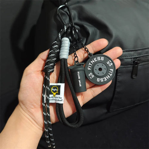 Fitness Keychain for Gym Lovers Premium Gift Sports Enthusiasts
