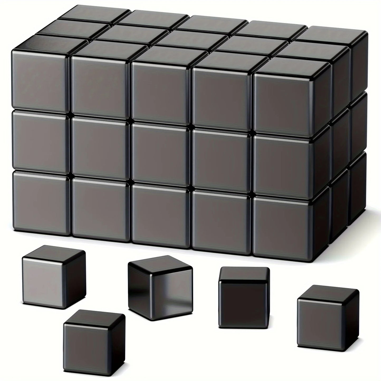Square magnets, Great Pull Force, Perfect for Fridge, Garage, Kitchen,
