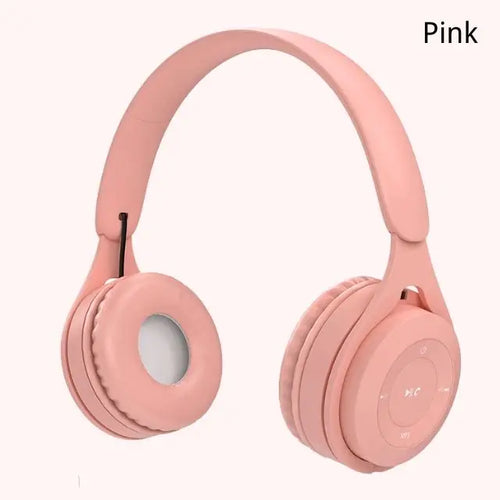 Macaron Headphones Kids Wireless Bluetooth Headphone Stereo Headband