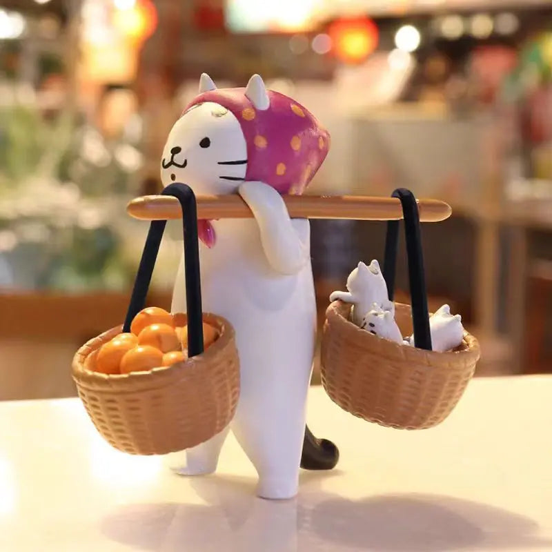 Ms Cat Blind Box Figure Toys kittens Dolls Meow Market Blind Bag
