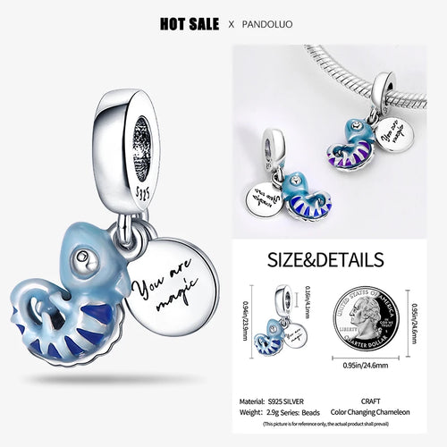 Sterling Silver 925 Devil Eye Charm Owl Miracle Beads Suitable for