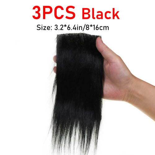 3PCS Fly Tying Artificial Synthetic Fluffy Fiber Long Hairy Craft Fur