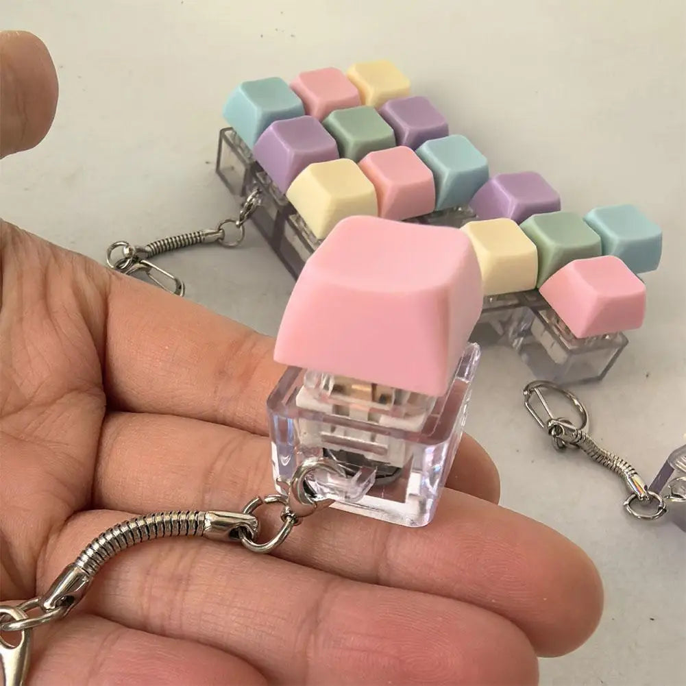 1/4/5/9 Button Keyboard Fidget Clicker Mechanical Keyboard Fidget