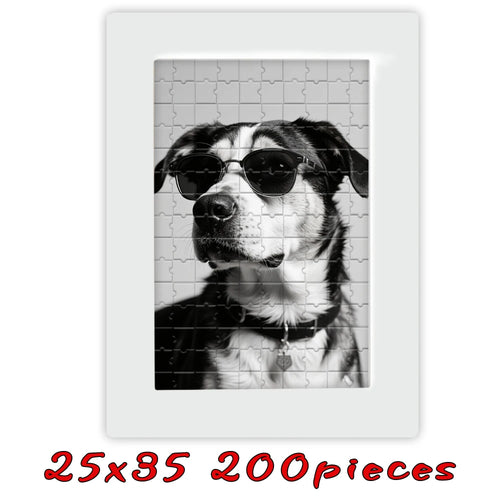 【Custom】Framed Wooden Puzzles, Custom Graduation Photo Puzzles as