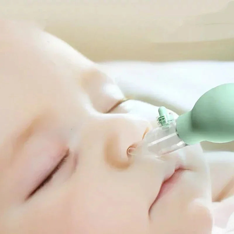 New Born Silicone Baby Safety Nose Cleaner Vacuum Suction Children