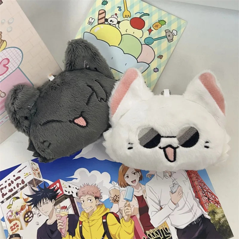 Anime Keychain Geto Suguru and Satoru Gojo Plush Cosplay Doll Pendant