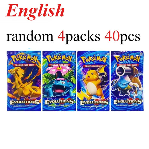 40 Pcs Pokemon Card Prismatic 151 Evolutions English Booster Battle