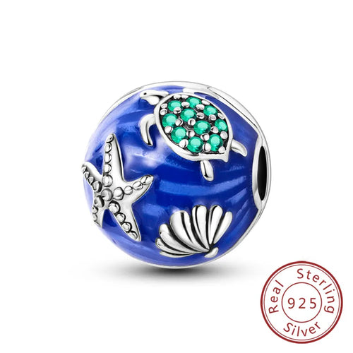 Fit Original Charms Beads 925 Sterling Silver Clip Charms Zircon