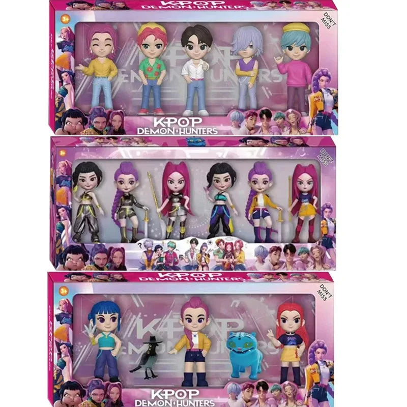 2026 Hot Kpop Devil Hunter Rumi Zoe Mira anime polyvinyl chloride