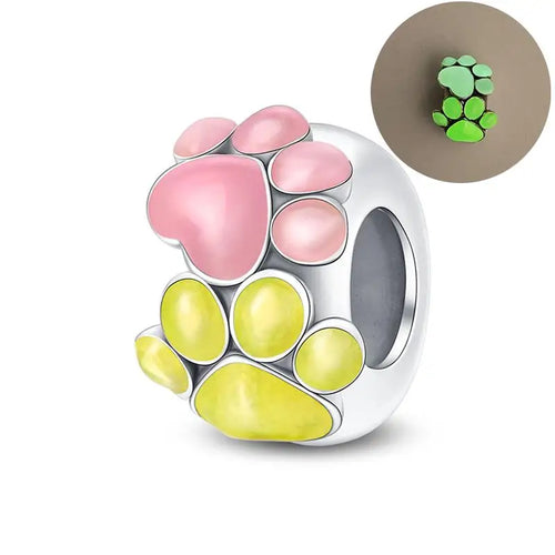 2024 New 925 Sterling Silver Luminous Charm Beads for 3mm Original