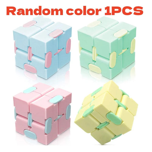 Infinity Cube Flip Adhd Toys Anxiety Toy Fingertips for Game Puzzle