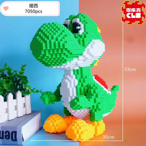 New Disney Building Blocks Dinosaur Boys Small Particle Puzzle Toys