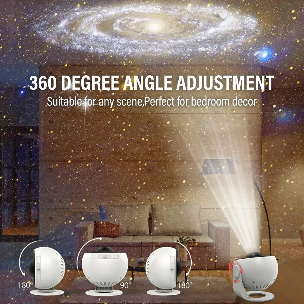 Night Light Galaxy Projector Starry Sky Projector Rotate Planetarium