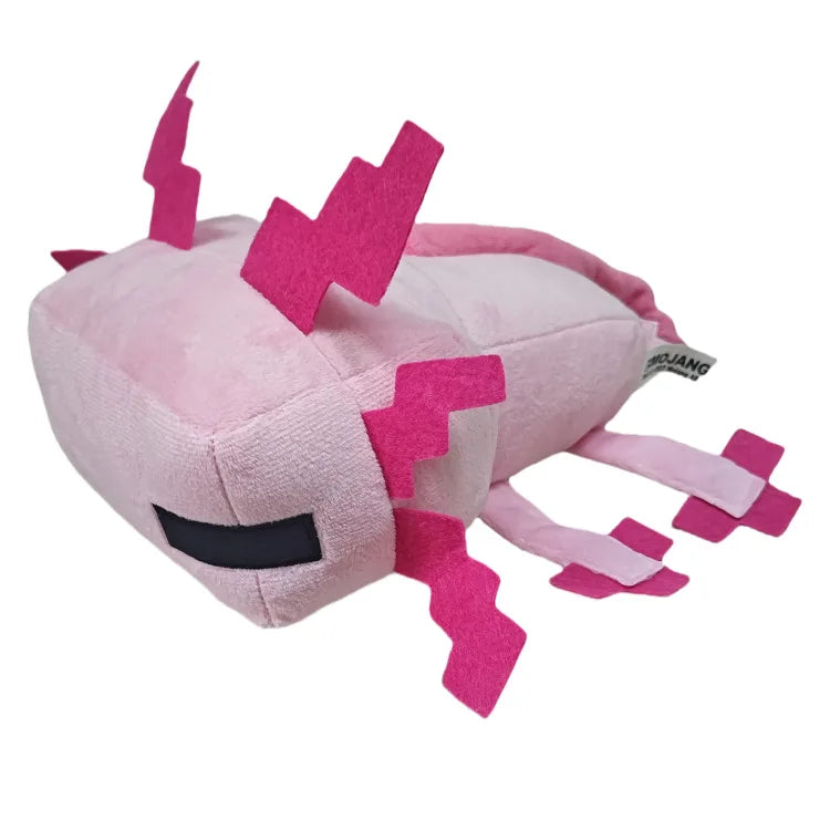 Axolotl Plush Toys Creeper Spider Enderman Wolf Bat Zombie Dragon