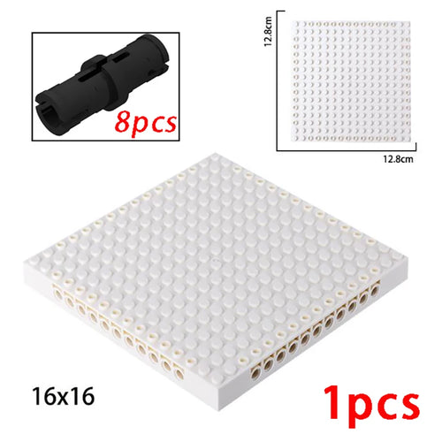 Wholesale Pixel Art Building Block Bottom Plate 65803 Brick 16X16