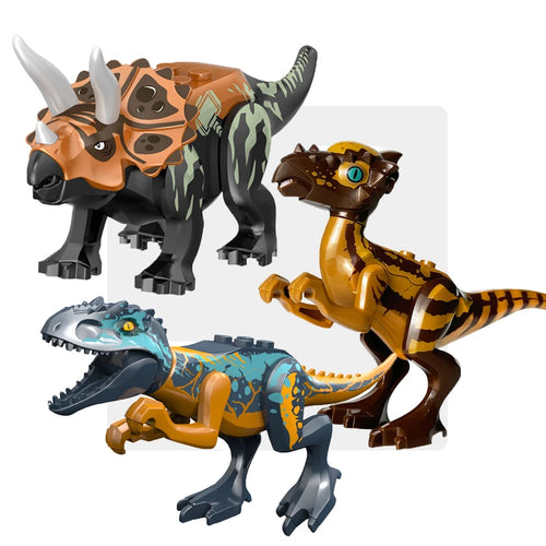 Cool Jurassic Dinosaurs World Velociraptor Triceratops Indominus T-Rex
