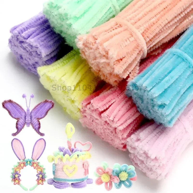 Cleaner Pipe Cleaners for Crafts Creative Chenille Stem Wire Pipe